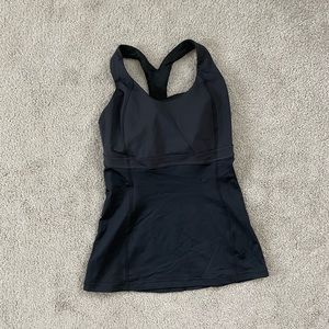 Lululemon fast track tank in black